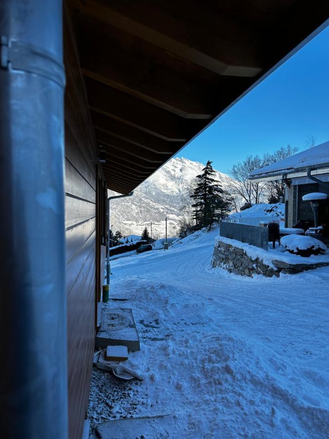 Chambres D'Hotes Les Louettes A Sapinhaut Canton Du Valais Saxon Ngoại thất bức ảnh