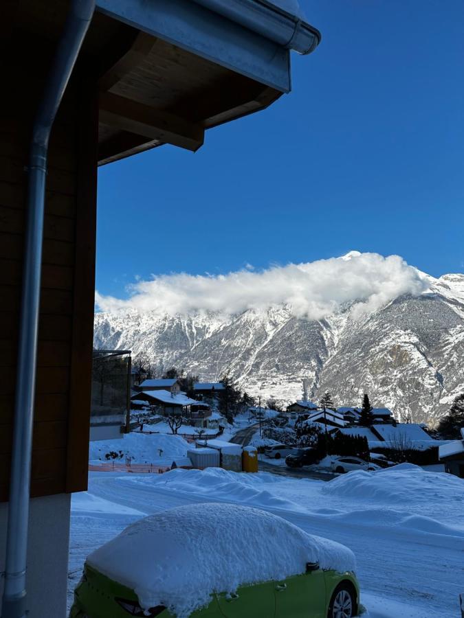 Chambres D'Hotes Les Louettes A Sapinhaut Canton Du Valais Saxon Ngoại thất bức ảnh