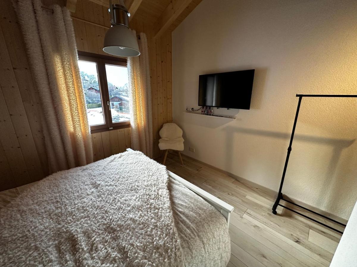 Chambres D'Hotes Les Louettes A Sapinhaut Canton Du Valais Saxon Ngoại thất bức ảnh
